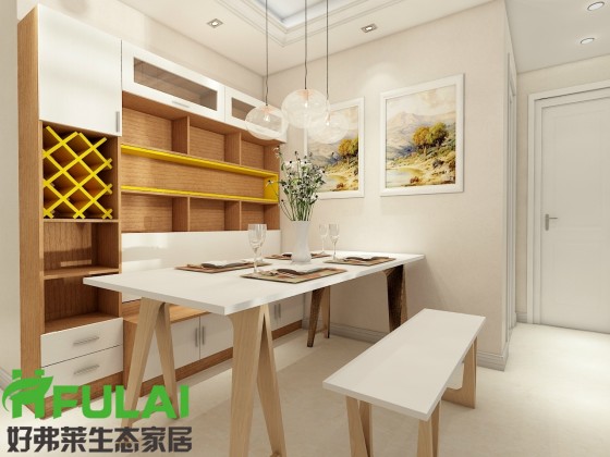 保利羅蘭國際 兩房 現(xiàn)代風(fēng) (柚木搭白）